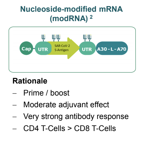 ヌクレオチド修飾mRNAワクチン(修飾ウリジンｍRNAワクチン)
